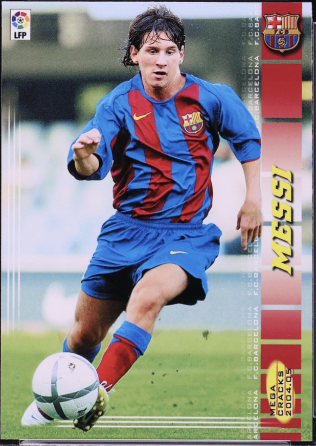 2004-05 Megacracks #71BIS Lionel Messi Base — front